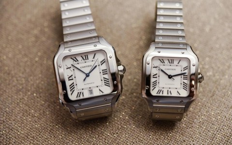 Khám phá bộ sưu tập đồng hồ Cartier Santos de Cartier