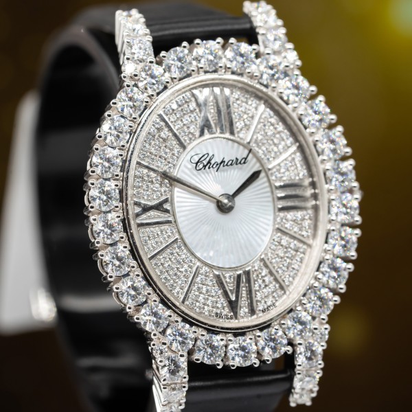 Đồng hồ Chopard Happy Diamonds Joaillerie 204445 Vàng 10k, kim cương moissanite