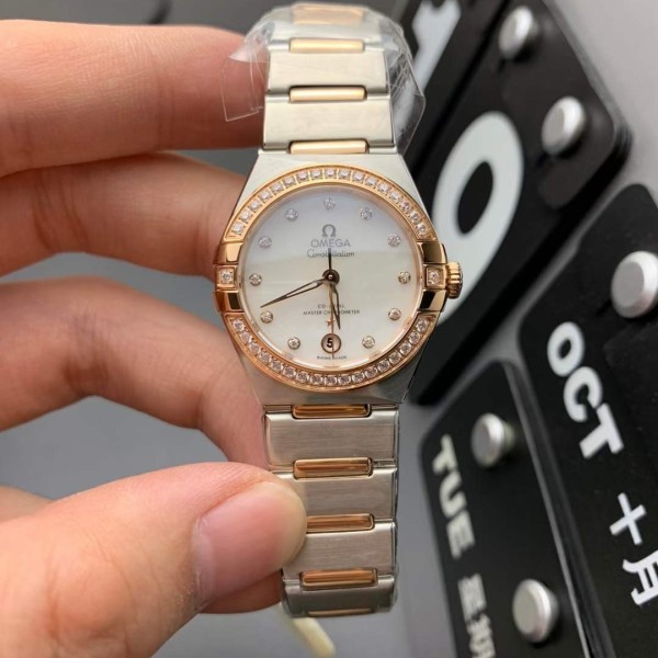 Đồng Hồ Omega Constellation Co-Axial Master Chronometer Replica