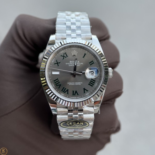 Đồng Hồ Rolex Replica Datejust 126234 Mặt Số Wimbledon