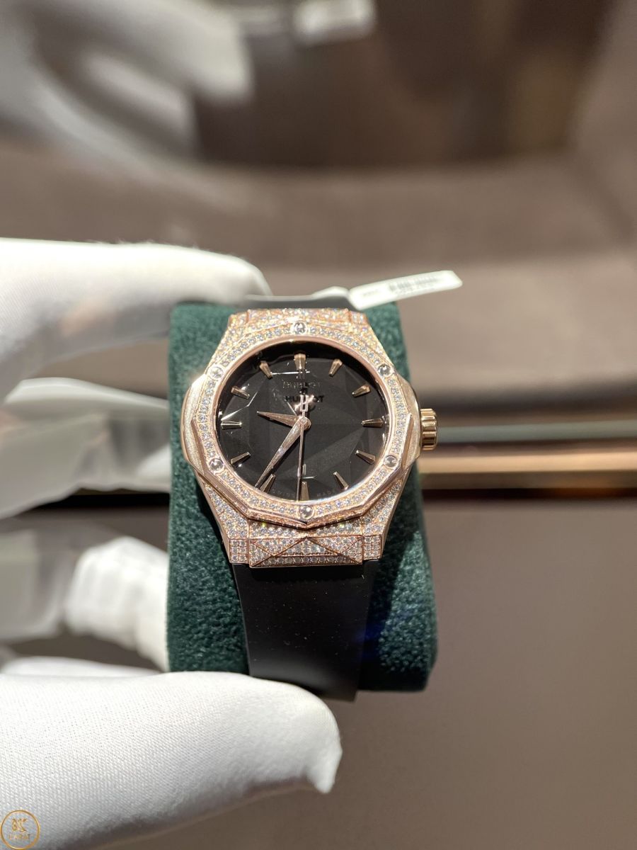 Bộ khung đồng hồ Hublot Classic Fusion Orlinski King Gold Fake chắc chắn