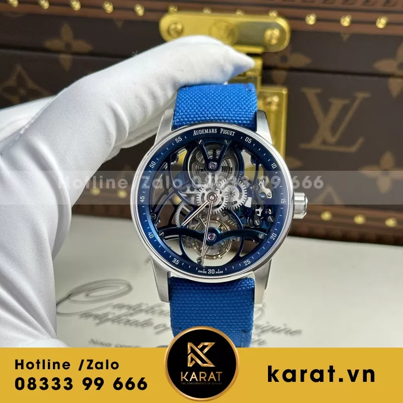 Đồng hồ Audemars Piguet Code 11.59 ref.26600 Tourbillon Openworked• size 41mm• độ dày 14mm• máy Tourbillon lên cót tay cao cấp• APP Factory