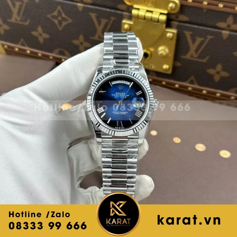 Đồng Hồ BST Rolex Day-Date 40mm phiên bản thép nặng lên tới 210 gram