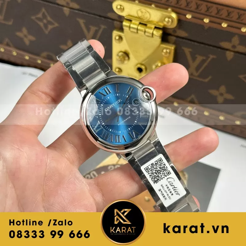 Đồng hồ Cartier Ballon Bleu— size 40mm— máy ETA 2824