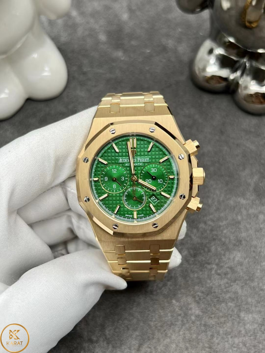 Vẻ đẹp thu hút mọi ánh nhìn của Audemars Piguet Royal Oak Green Limited Editions 26331