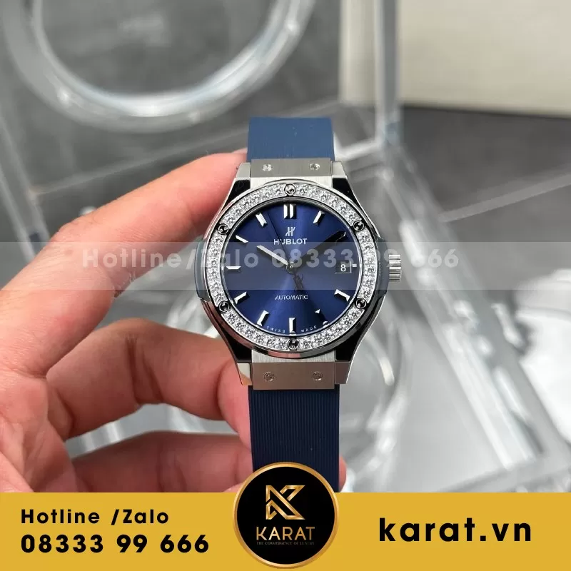 Đồng Hồ BST Hublot Classic Fusion  - 38mm phiên bản niềng đá CZ
