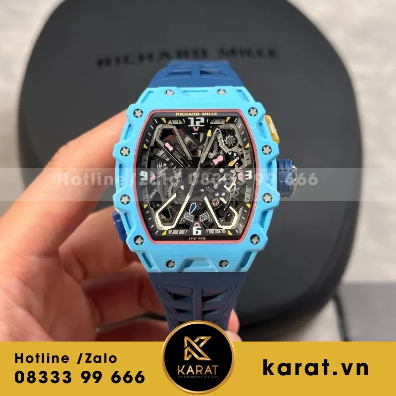 Đồng Hồ BST Richard Mille RM35-03 Rafael Nadal  • size 43mm x 50mm- độ dày 13.5mm