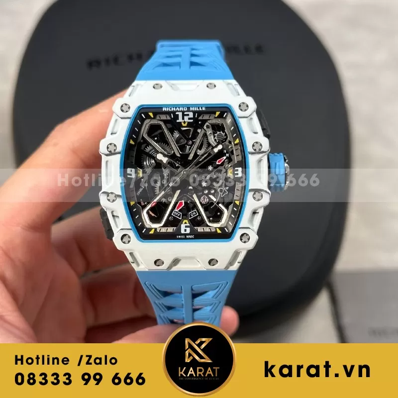 Đồng Hồ BST Richard Mille RM35-03 Rafael Nadal  • size 43mm x 50mm- độ dày 13.5mm
