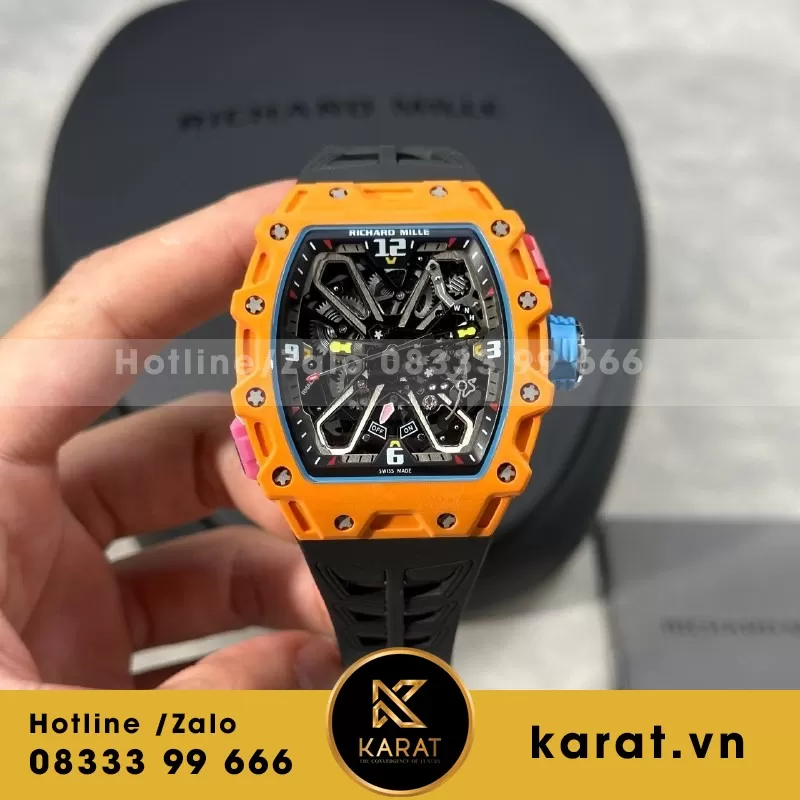 Đồng Hồ BST Richard Mille RM35-03 Rafael Nadal  • size 43mm x 50mm- độ dày 13.5mm