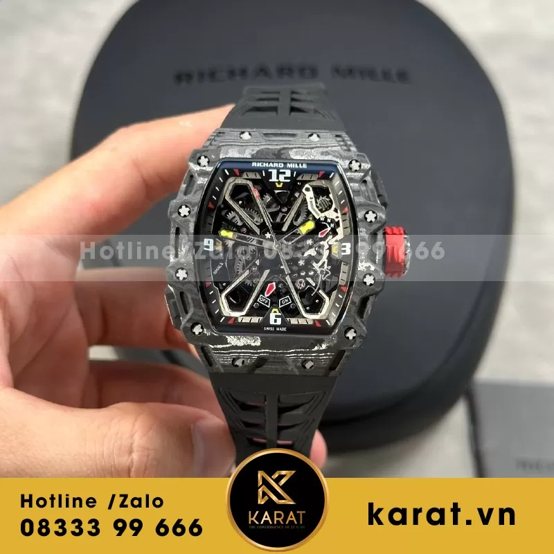 Đồng Hồ BST Richard Mille RM35-03 Rafael Nadal  • size 43mm x 50mm - độ dày 13.5mm