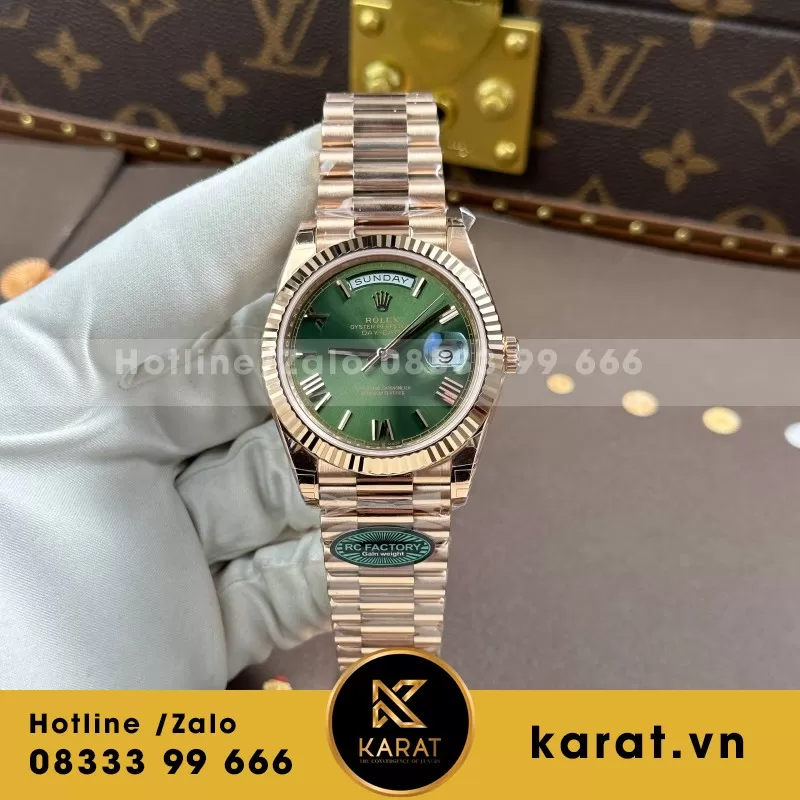 Đồng Hồ BST Rolex Day-Date 40mm phiên bản thép nặng lên tới 210 gram