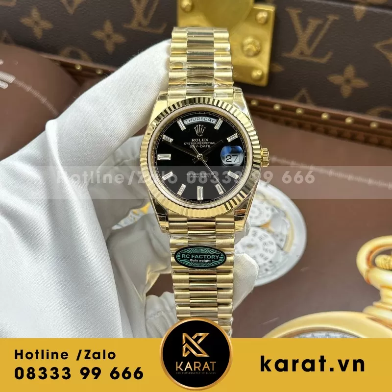Đồng Hồ BST Rolex Day-Date 40mm phiên bản thép nặng lên tới 210 gram
