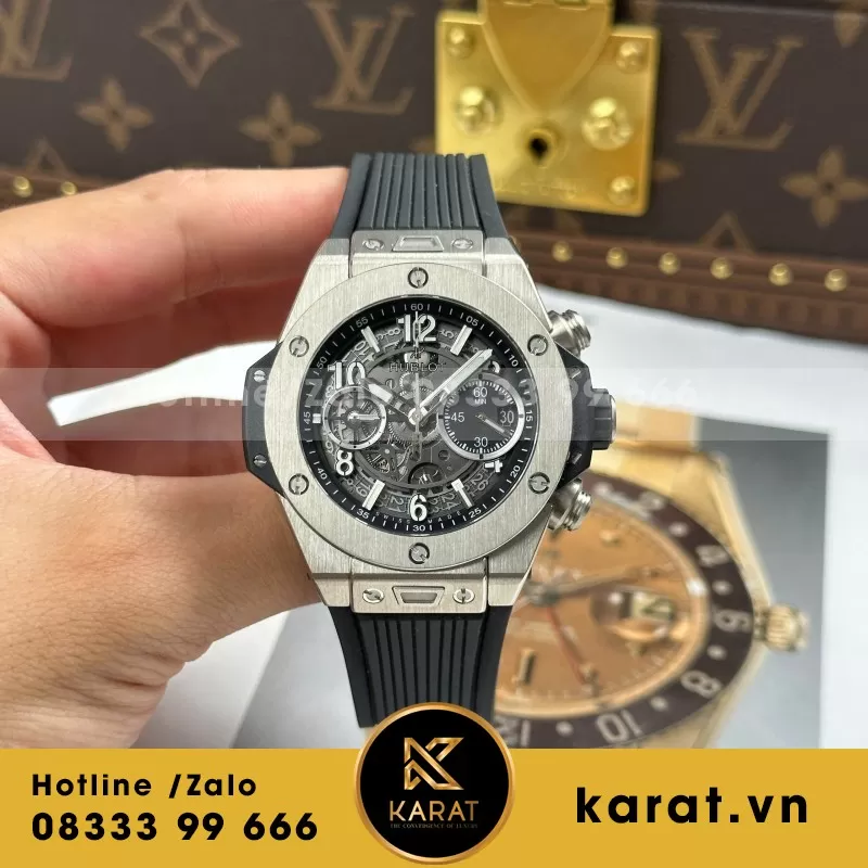Đồng Hồ Hublot Big Bang Unico King Gold Chế Tác Nhà Máy BBF 42mm