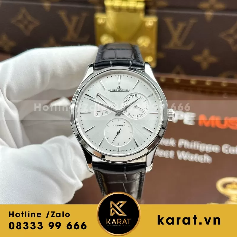 Đồng Hồ Jaeger Le Coultre Master Ultra Thin Power Reserve  • size 39mm - độ dày 9mm (tương đương chính hãng)