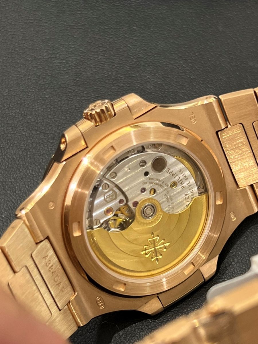 Dây đeo Đồng Hồ Patek Philippe Nautilus 5711/1R-001 Rosegold chắc chắn