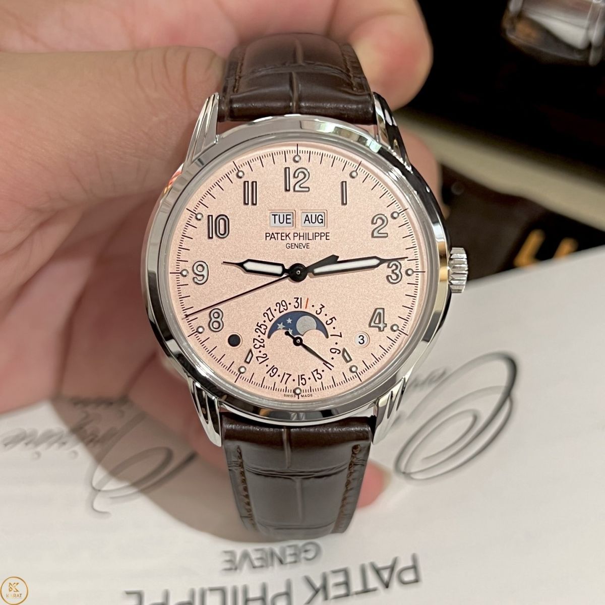 Mặt Đồng Hồ Patek Philippe 5320G Fake đẹp ấn tượng