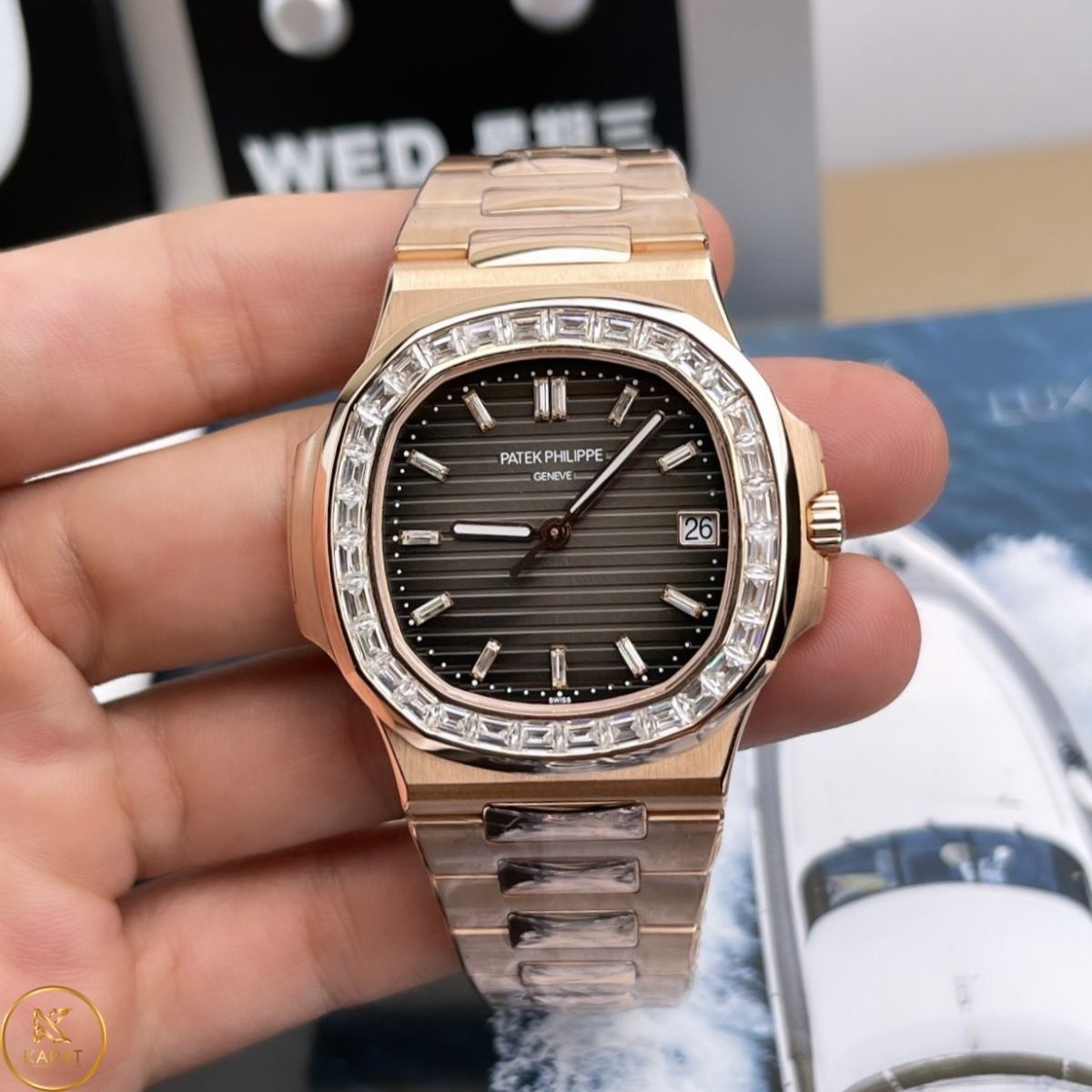 Mặt số Đồng Hồ Patek Philippe Replica Fake 1:1 sang trọng