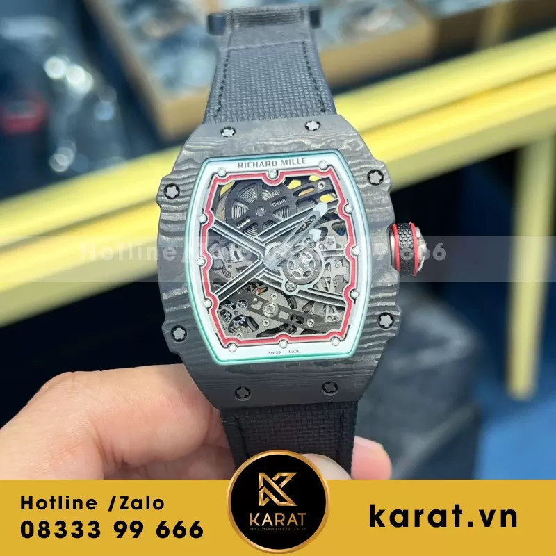 Đồng hồ richard mille RM 67-02 italy automatic vỏ cong bản nâng cấp mới nhất 