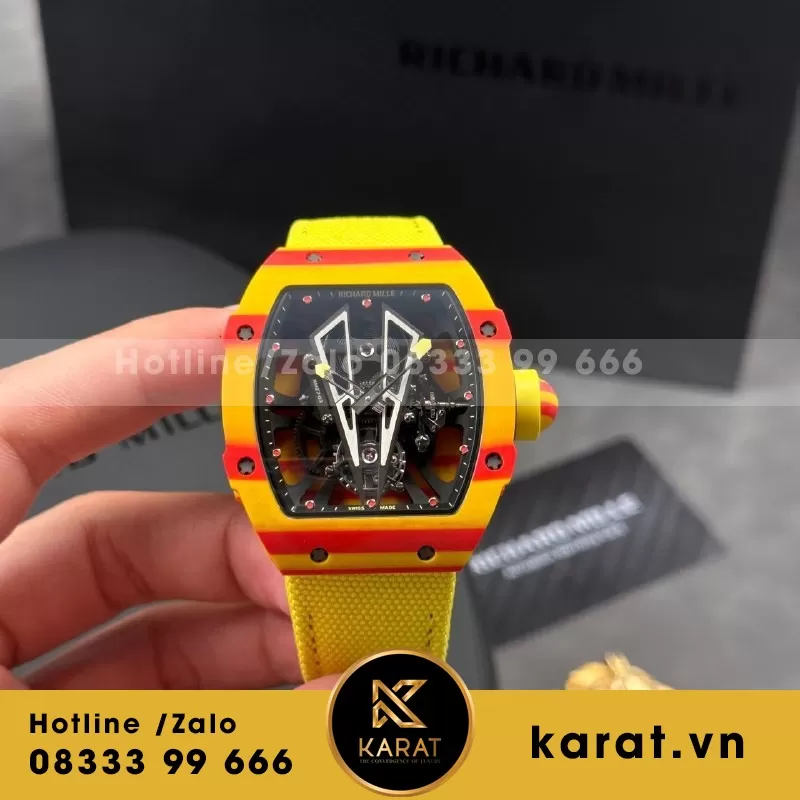 Đồng Hồ Richard Mille RM27-03 Rafael Nadal size 41mm x 48mm