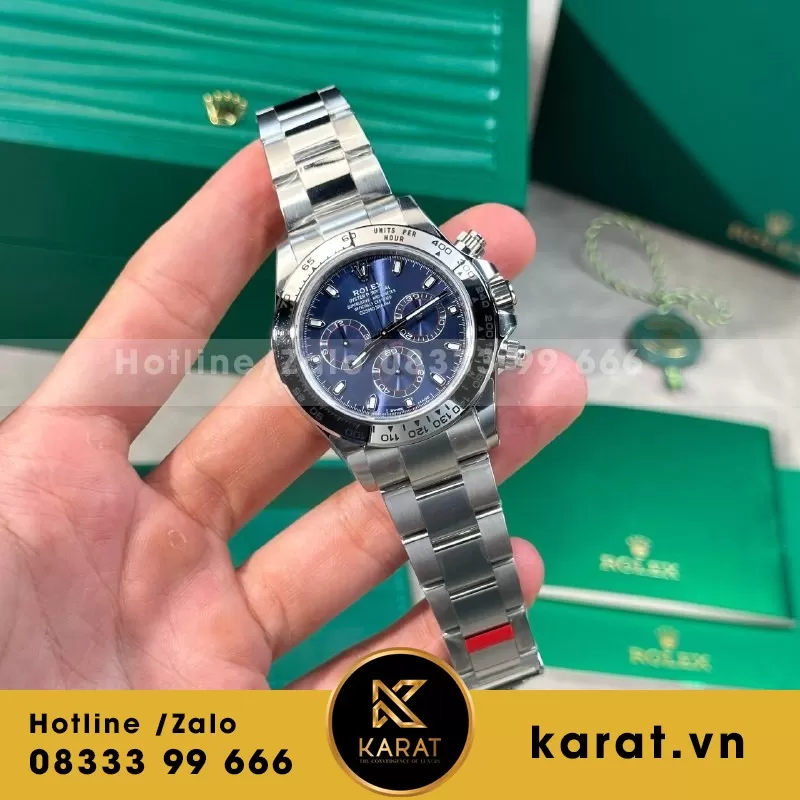 Đồng Hồ Rolex Cosmograph Daytona 116509  • size 40mm - độ dày 12.2mm (tương đương chính hãng)
