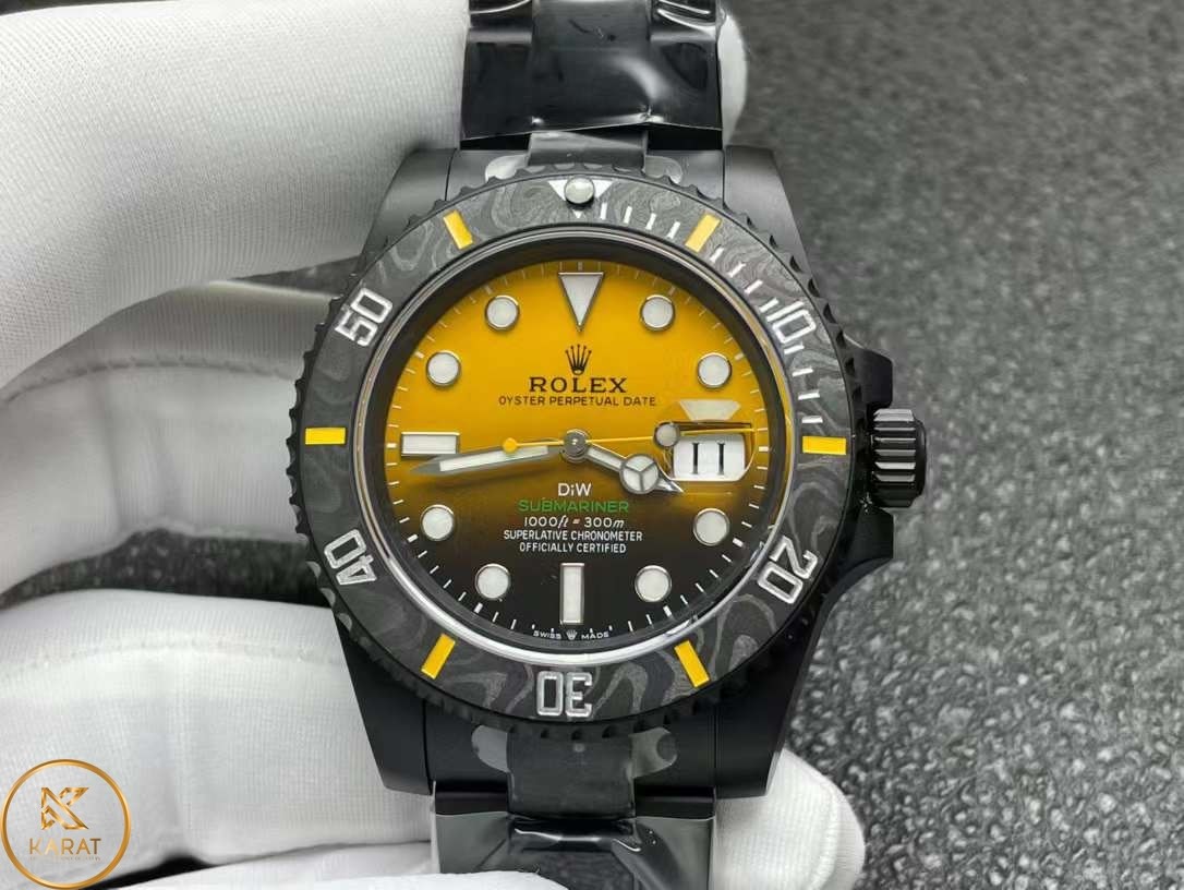  Tính năng tuyệt vời của đồng hồ Rolex Daytona Bản Độ Diw Carbon