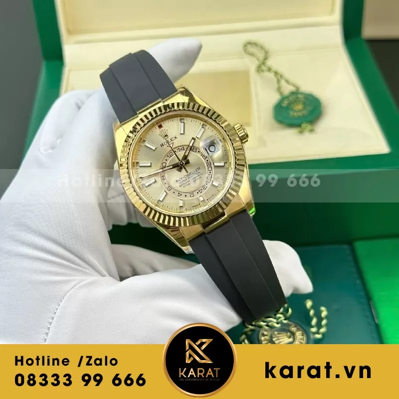 Đồng Hồ Rolex Sky-Dweller  • size 42mm - độ dày 15mm