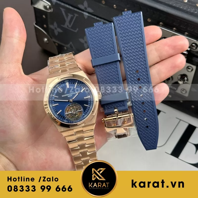 Đồng Hồ Vacheron Constantin Overseas 6000V Tourbillon Rep 1 1 BBR Factory 42.5mm